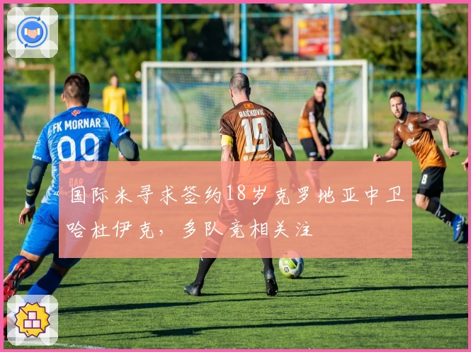 国际米寻求签约18岁克罗地亚中卫哈杜伊克，多队竞相关注